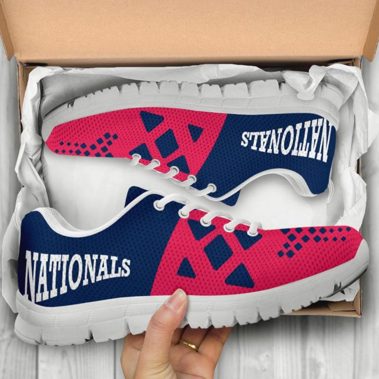 MLB Washington Nationals Breathable Running Shoes RBSNK213