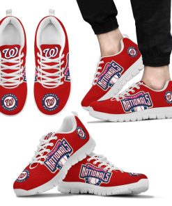 MLB Washington Nationals Breathable Running Shoes – Sneakers