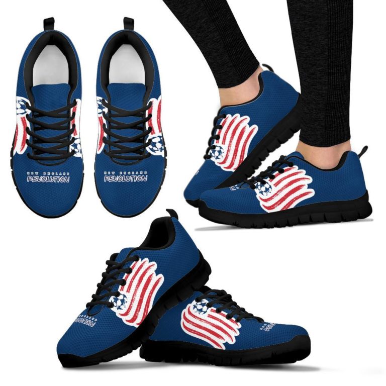 MLS New England Revolution Breathable Running Shoes