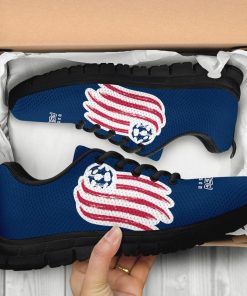 MLS New England Revolution Breathable Running Shoes
