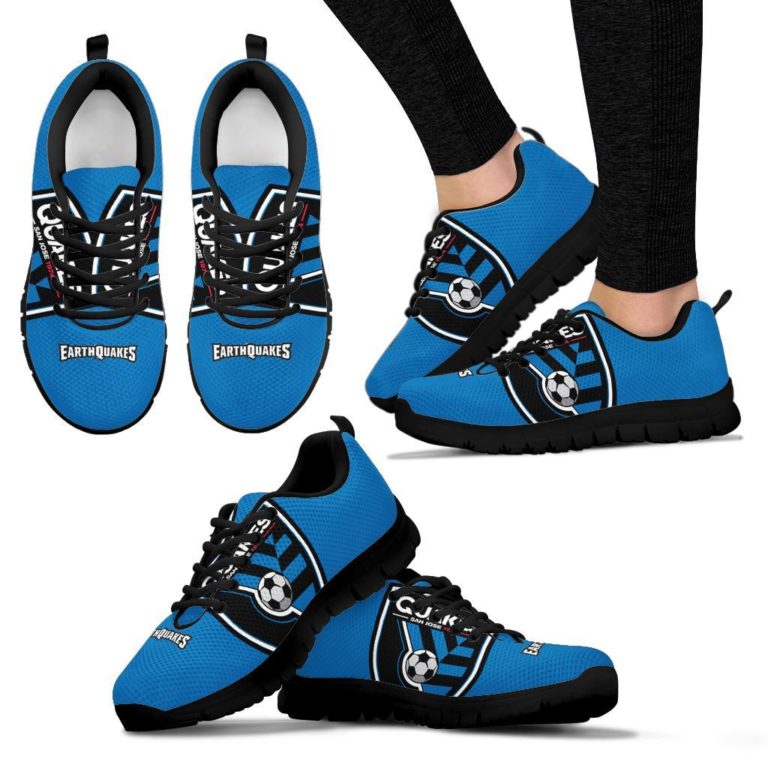 San Jose Earthquakes Breathable Running Shoes