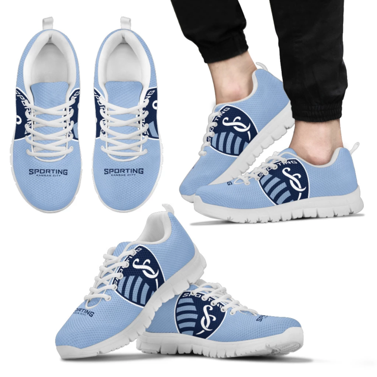 MLS Sporting Kansas City Breathable Running Shoes – Sneakers