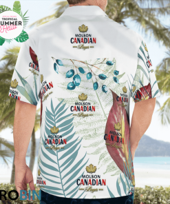 Molson Canadian Beer Hawaiian Shirts Molson Canadian Beer Hawaiian Shirts