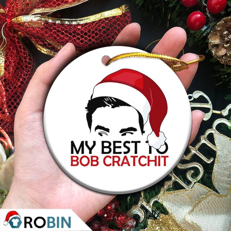 My Best To Bob Cratchit David Xmas Christmas ornament