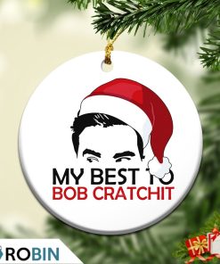 My Best To Bob Cratchit David Xmas Christmas ornament My Best To Bob Cratchit David Xmas Christmas ornament