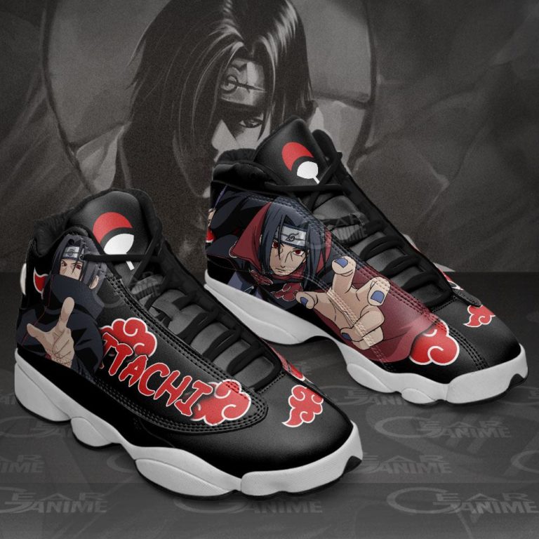 Naruto Anime Itachi Uchiha Air Jordan 13 Shoes