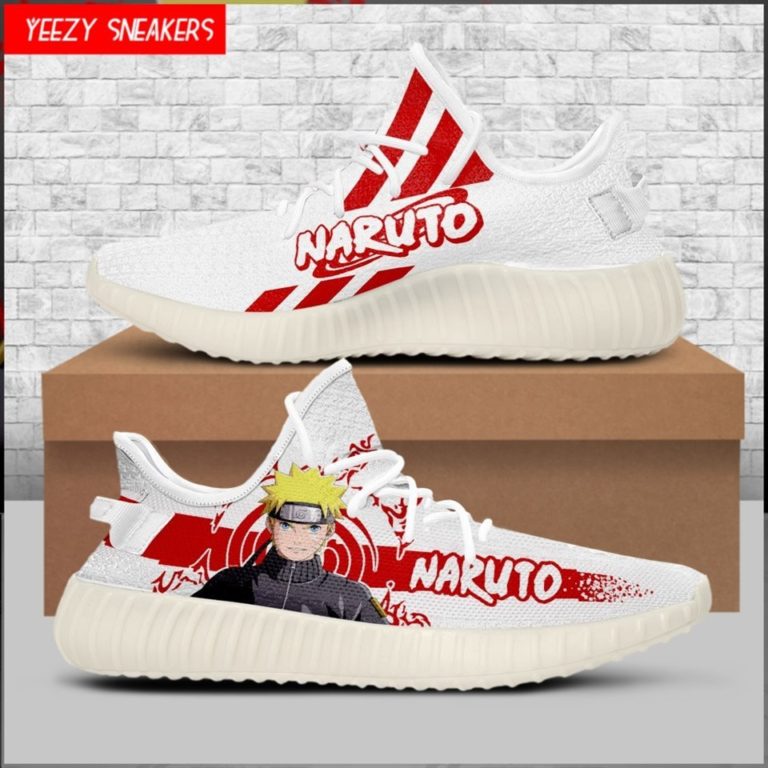 Naruto Anime Naruto Uzumaki Yeezy Sneakers Boost