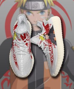 Naruto Anime Naruto Uzumaki Yeezy Sneakers Boost