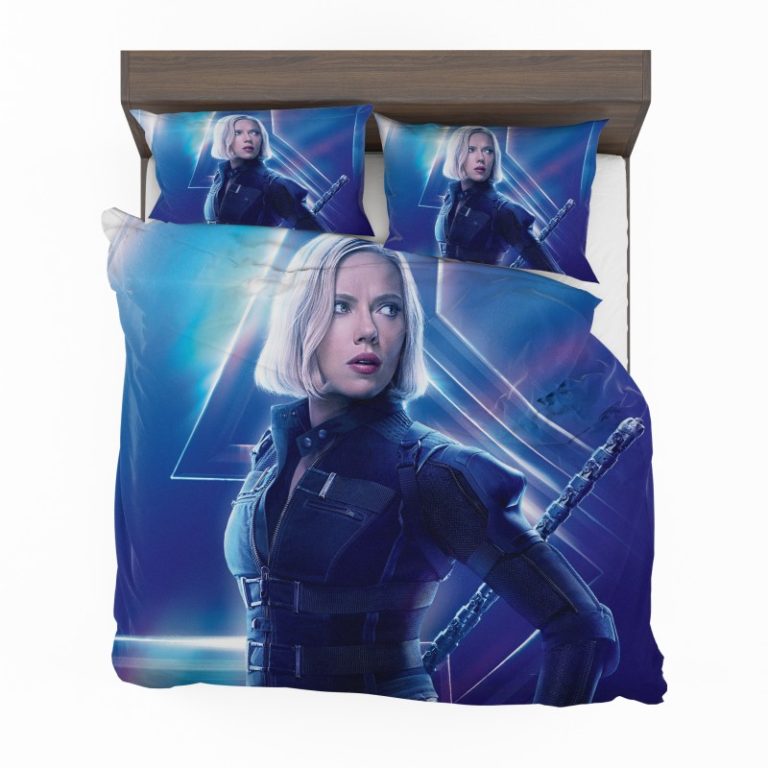 Natasha Romanoff Black Widow Marvel Avenger Bedding Set