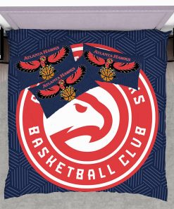 NBA Atlanta Hawks Bedding Comforter Set – Duvet cover and Pillow Case