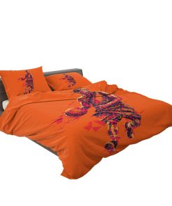 NBA Basketball Player Low Poly Mosaic Art Bedding Set