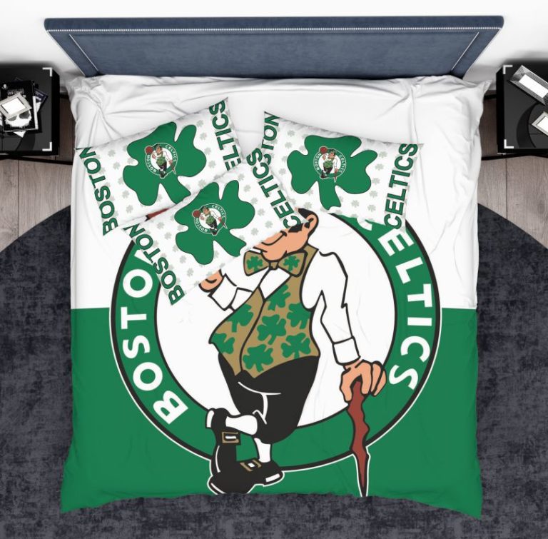 NBA Boston Celtics Bedding Comforter Set – Duvet cover and Pillow Case