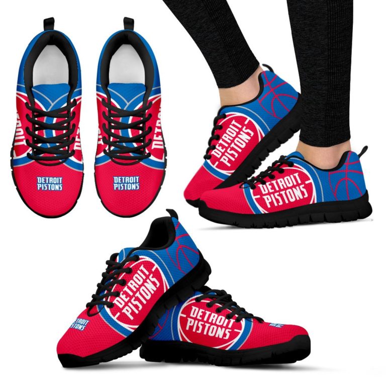 NBA Detroit Pistons Breathable Running Shoes