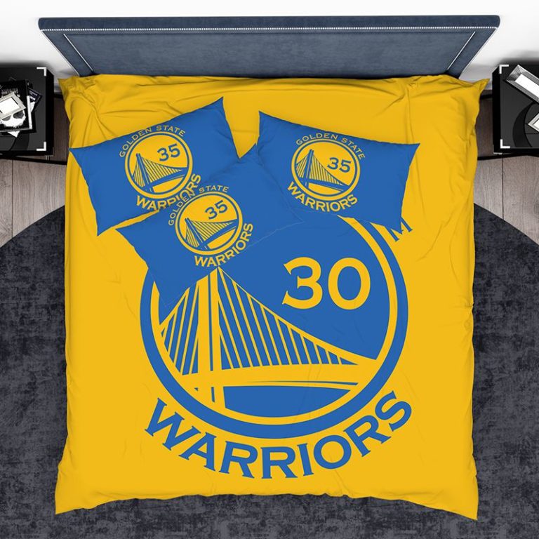 NBA Golden State Warriors Bedding Comforter Set – Duvet cover and Pillow Case