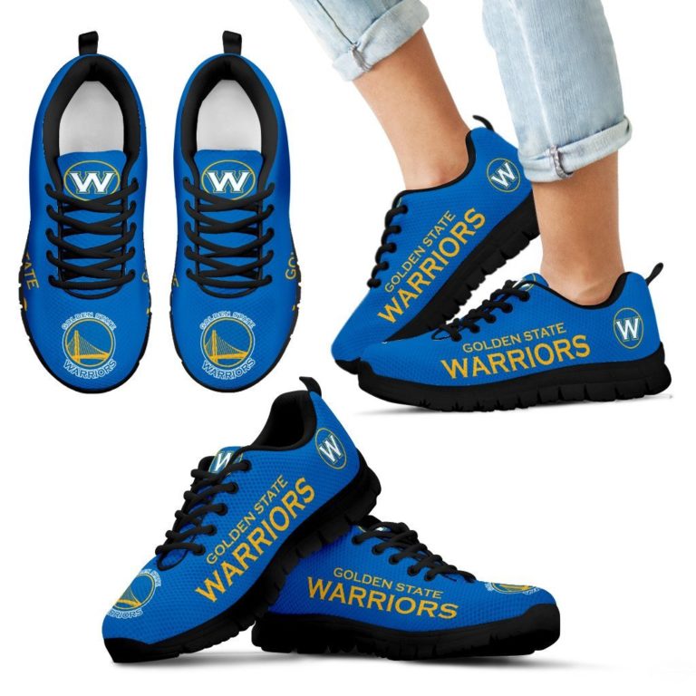 NBA Golden State Warriors Breathable Running Shoes