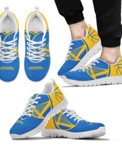 NBA Golden State Warriors Breathable Running Shoes RBSNK211