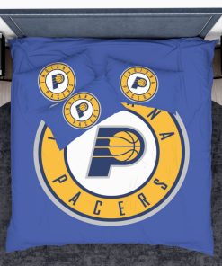 NBA Indiana Pacers Bedding Comforter Set – Duvet cover and Pillow Case