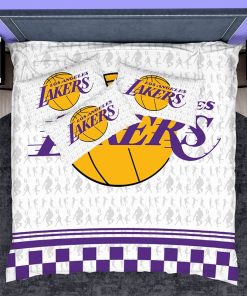 NBA Los Angeles Lakers Bedding Comforter Set – Duvet cover and Pillow Case NBA Los Angeles Lakers Bedding Comforter Set – Duvet cover and Pillow Case