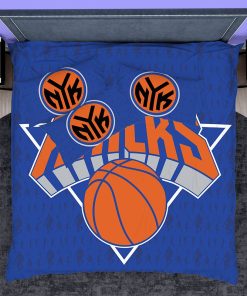 NBA New York Knicks Bedding Comforter Set – Duvet cover and Pillow Case