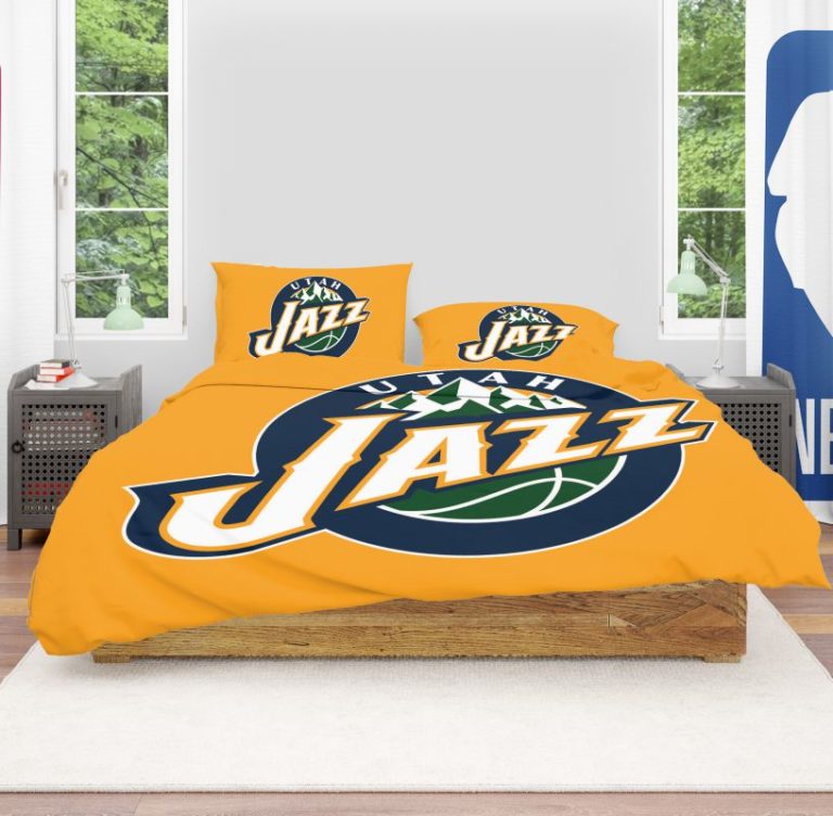 NBA Utah Jazz Bedding Comforter Set – Duvet cover and Pillow Case