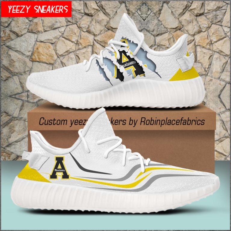 NCAA Appalachian State Mountaineers Yeezy Sneakers Boost