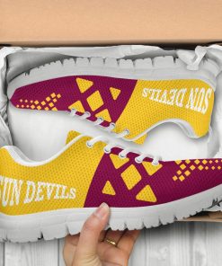 NCAA Arizona State Sun Devils Breathable Running Shoes RBSNK217