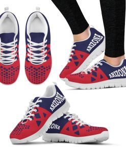 NCAA Arizona Wildcats Breathable Sport Shoes – Sneakers RBSNK214