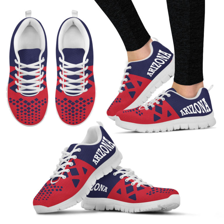 NCAA Arizona Wildcats Breathable Sport Shoes – Sneakers RBSNK214
