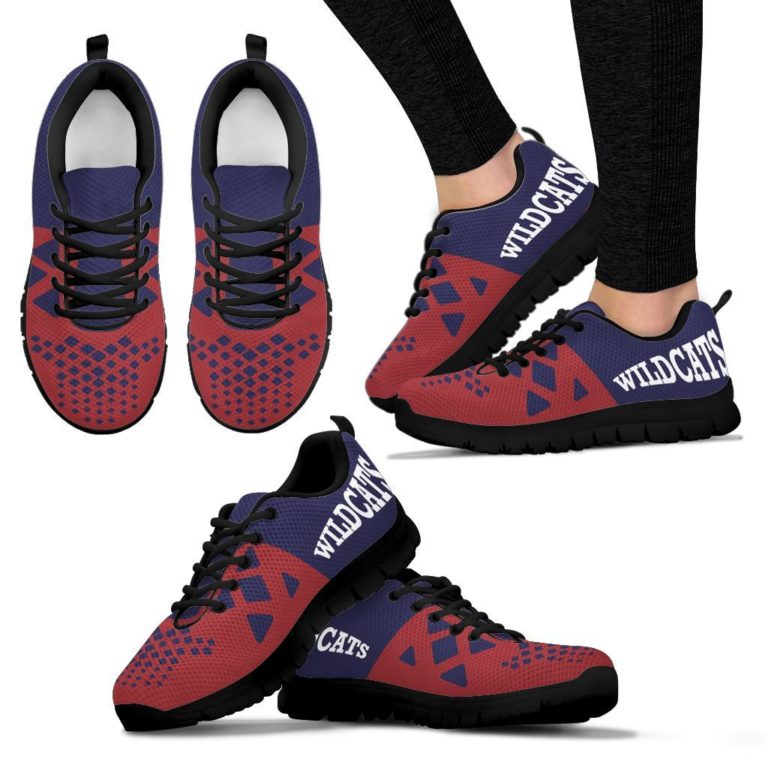 NCAA Arizona Wildcats Breathable Running Shoes – Sneakers RBSNK217