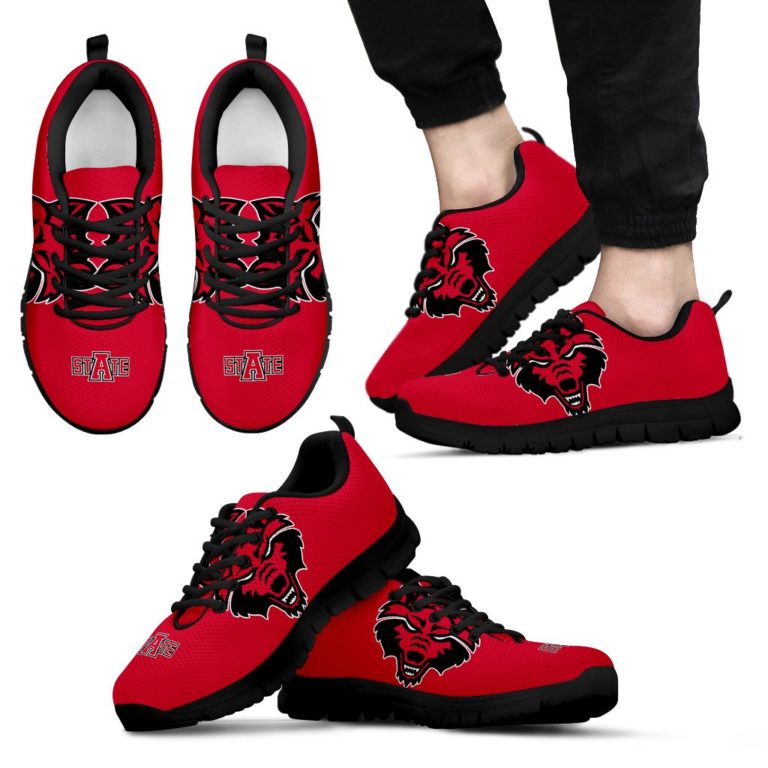 NCAA Arkansas State Red Wolves Breathable Sport Shoes