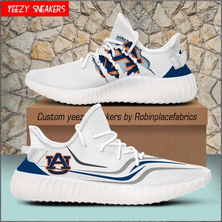 NCAA Auburn Tigers Yeezy Sneakers Boost