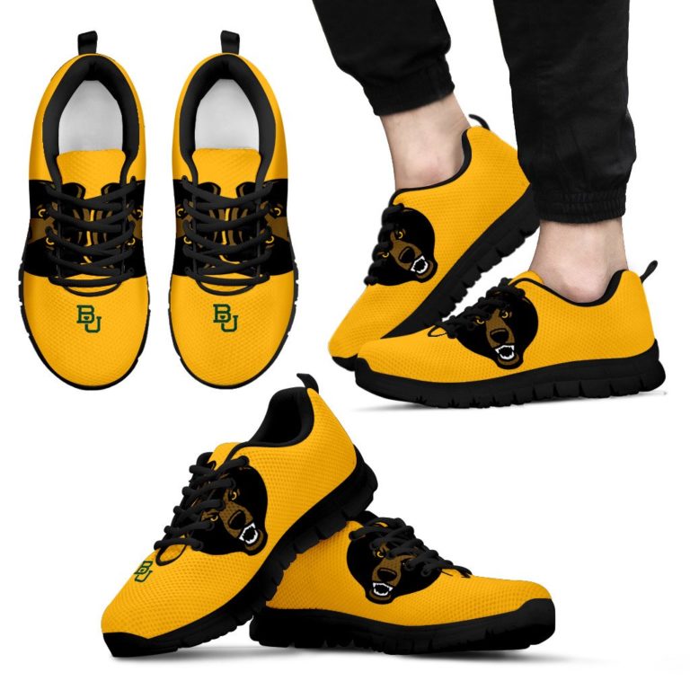 NCAA Baylor Bears Breathable Running Shoes