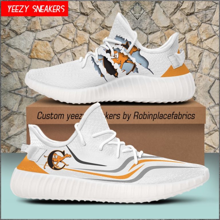 NCAA Campbell Fighting Camels Yeezy Sneakers Boost