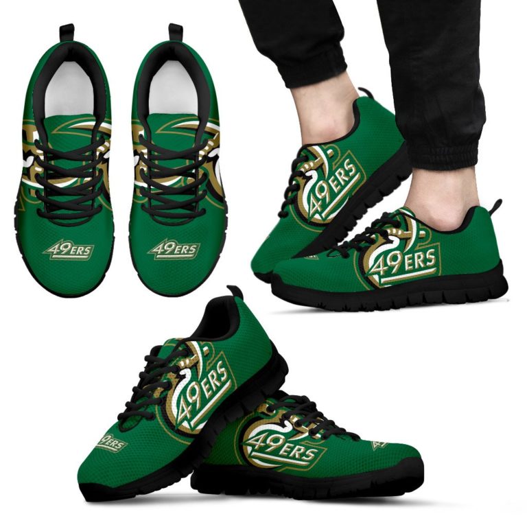 Charlotte 49ers Breathable Running Shoes