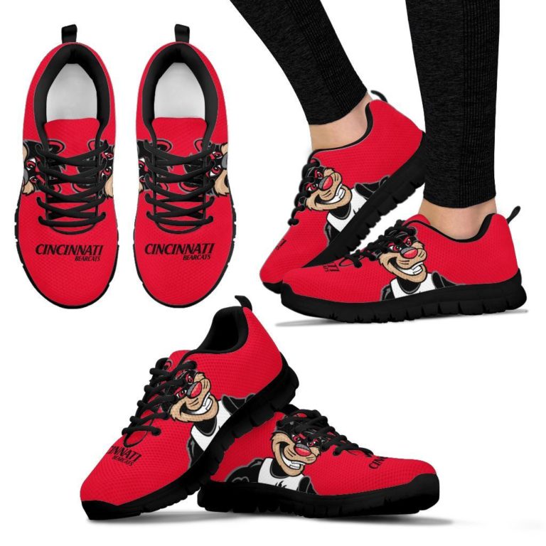 NCAA Cincinnati Bearcats Breathable Running Shoes
