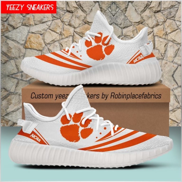 NCAA Clemson Tigers Yeezy Sneakers Boost