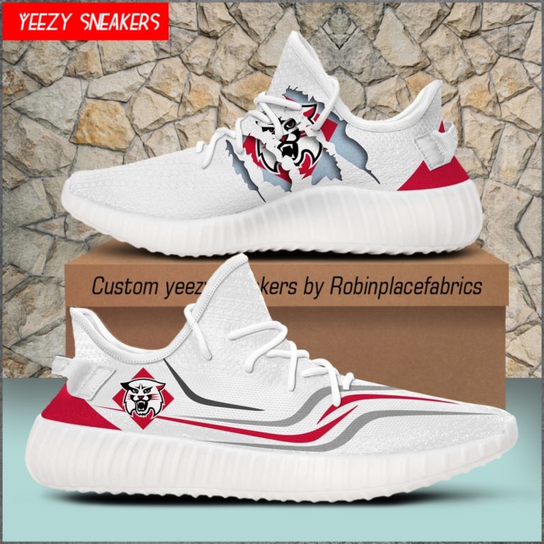 NCAA Davidson Wildcats Yeezy Sneakers Boost