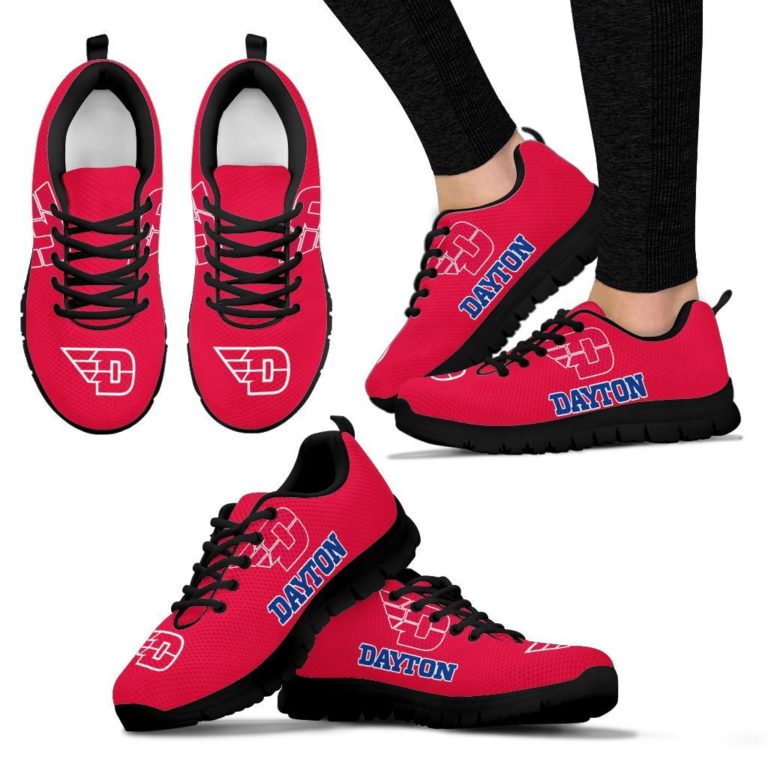 NCAA Dayton Flyers Breathable Running Shoes