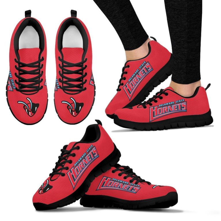 NCAA Delaware State Hornets Breathable Sport Shoes – Sneakers