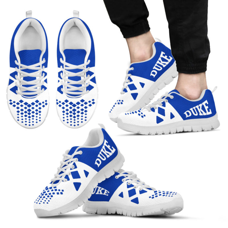 NCAA Duke Blue Devils Breathable Running Shoes RBSNK214