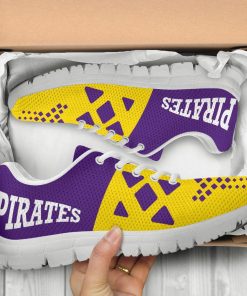 NCAA East Carolina Pirates Breathable Running Shoes RBSNK214