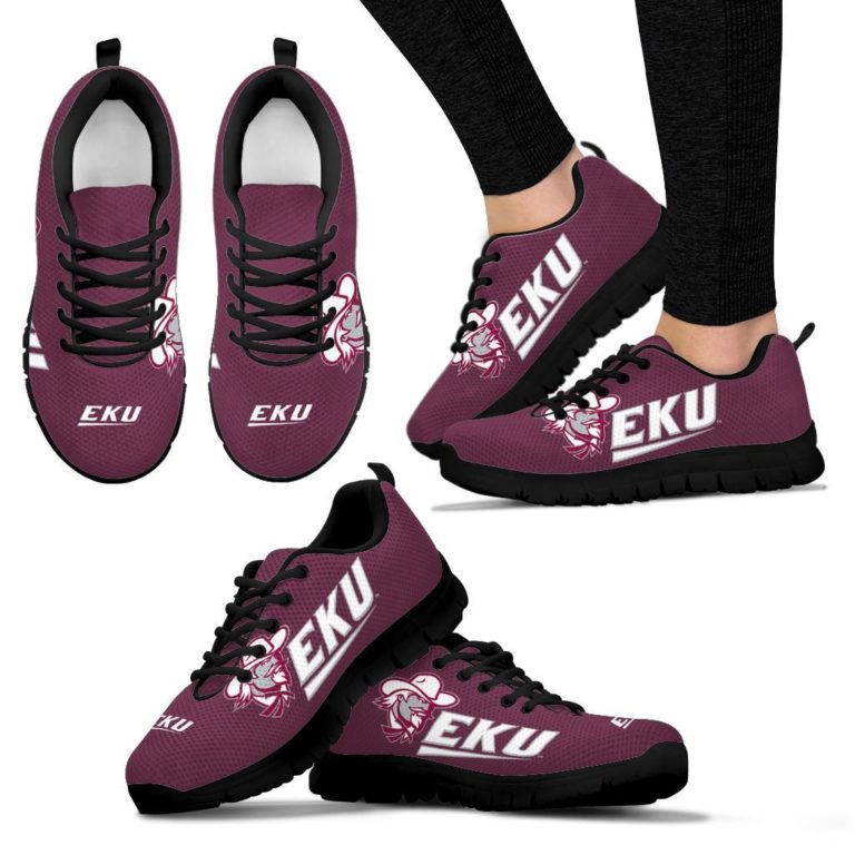NCAA Eastern Kentucky Colonels Breathable Running Shoes