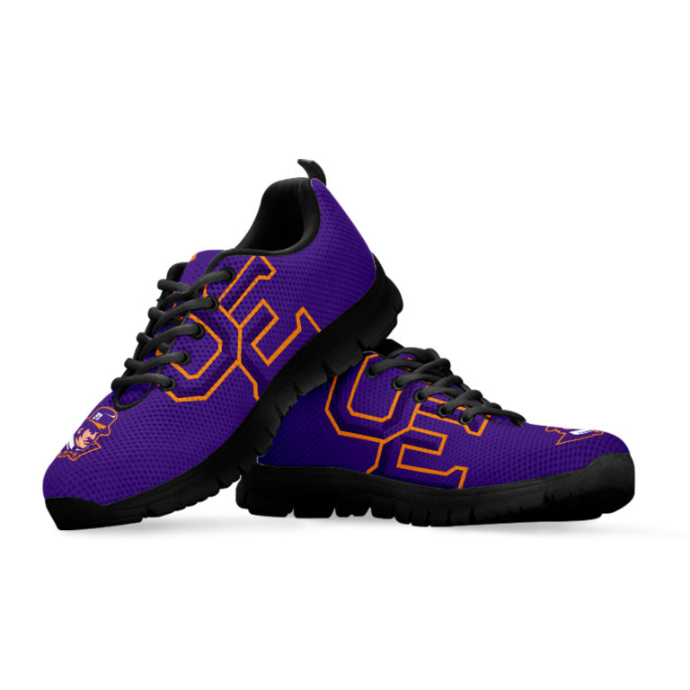 Evansville Purple Aces Breathable Running Shoes