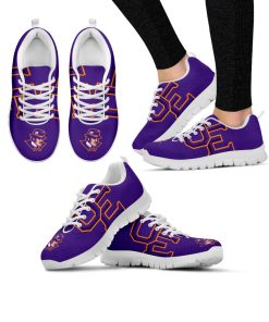 Evansville Purple Aces Breathable Running Shoes Evansville Purple Aces Breathable Running Shoes