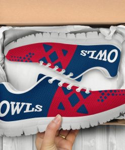 NCAA Florida Atlantic Owls Breathable Running Shoes RBSNK214