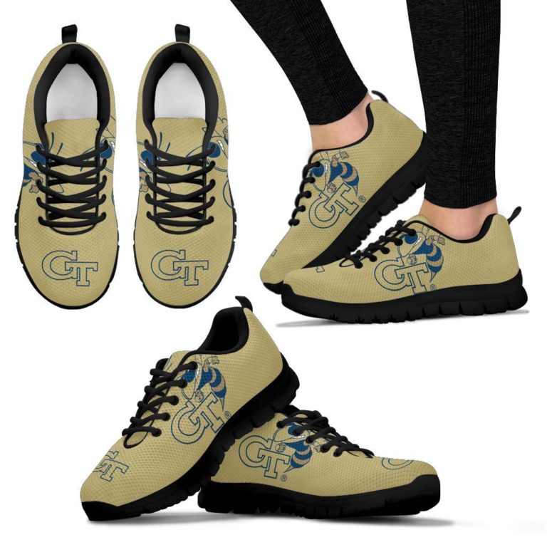 GA Tech Yellow Jackets Breathable Running Shoes
