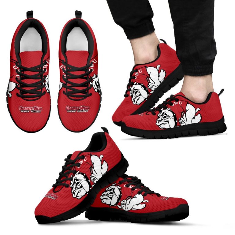 NCAA Gardner-Webb Runnin’ Bulldogs Breathable Running Shoes