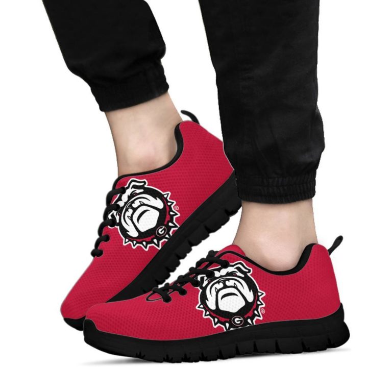NCAA Georgia Bulldogs Breathable Running Shoes