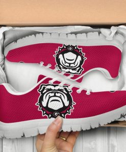 NCAA Georgia Bulldogs Breathable Running Shoes
