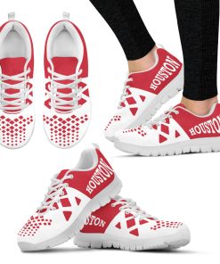 Houston Cougars Breathable Running Shoes RBSNK214